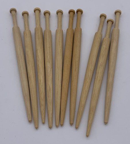 Wooden lace making bobbins - wooden,