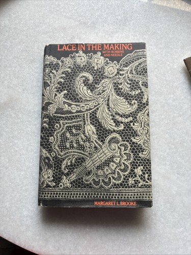 Lace making with - with, and