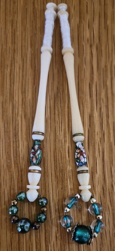 Vintage bone lace making - 2,