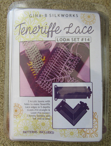 Teneriffe lace loom set - loom,