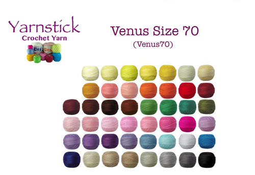 Venus crochet cotton - venus,