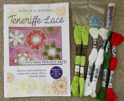 Teneriffe lace christmas - teneriffe,
