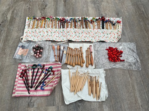 Lace making bobbins of - making,