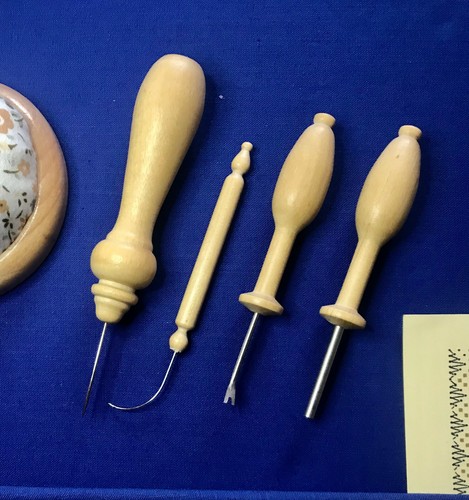 Set wooden lace making - set,