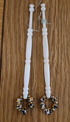 Vintage bone lace making - 2, x