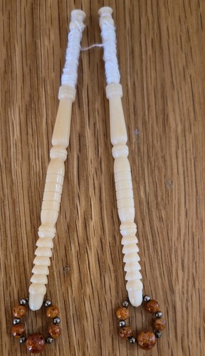 Vintage bone lace making - lace,