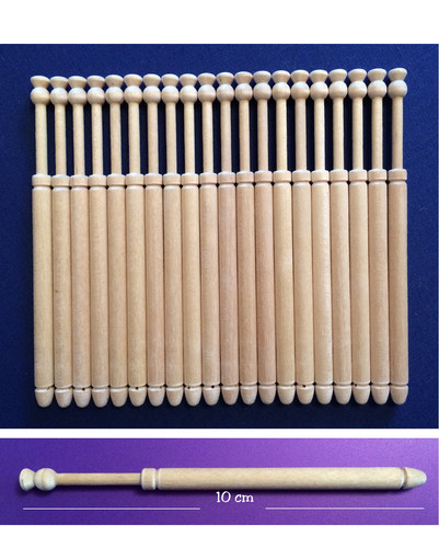 Pairs wooden lacemaking - pairs,