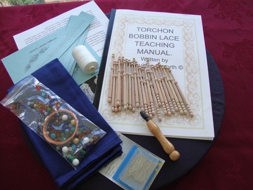 Lace making starter kit - lace,