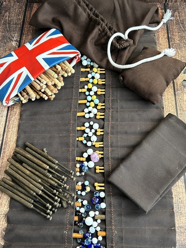 Vintage lace making joblot - vintage,