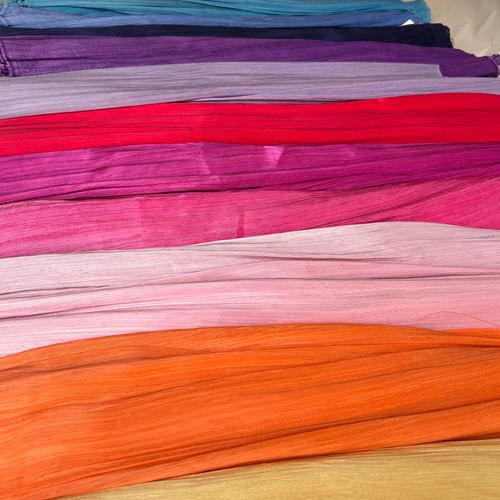 Colours silk abaca fabric - 17,
