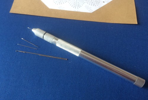 Bobbin lace pricker pin - lace,