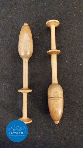 Pair antique wooden - antique,