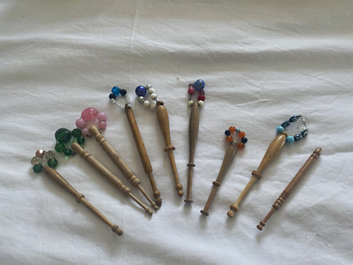 Vintage set wooden - set, 9
