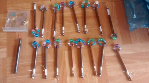 Spangled plastic lacemaking - spangled,