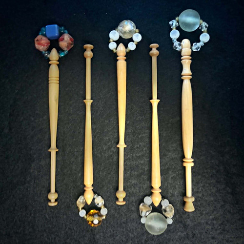 Set beaded wooden - 5,
