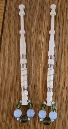 Vintage bone lace making - vintage,