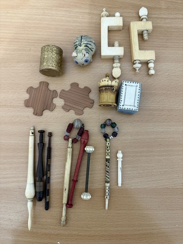 Job lot vintage - lace, making