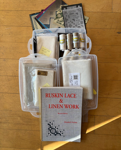 Ruskin lace kit - ruskin,