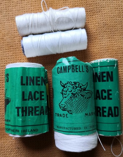 Vintage campbell linen lace - vintage,